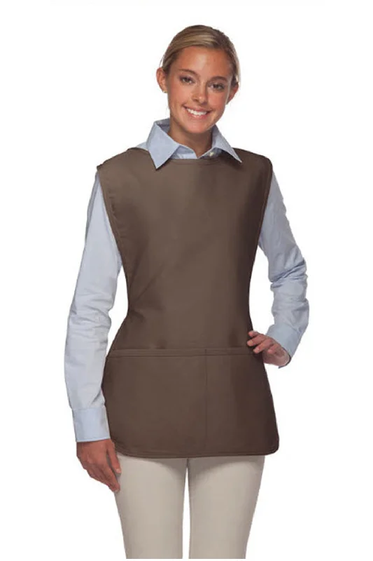 Brown Deluxe Cobbler Apron (2 Pockets)