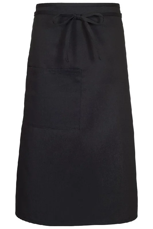 Black Bistro Apron (1 Pocket w/ Pencil Divide)