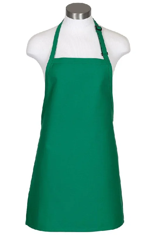 Kelly Green Cover Up Bib Adjustable Apron (No Pockets)