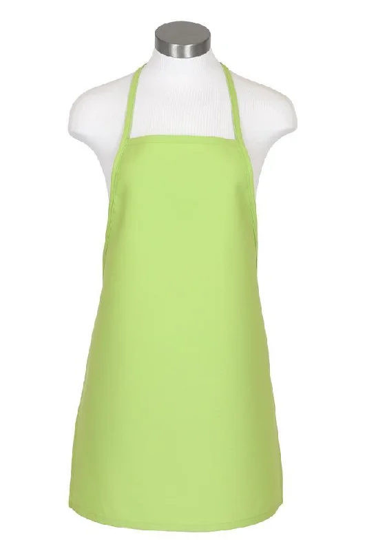 Lime Cover Up Bib Apron (No Pockets)