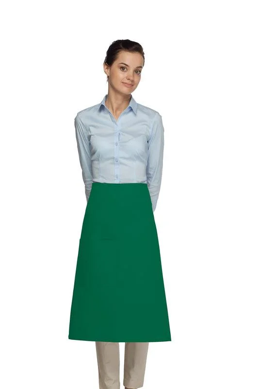 Kelly Deluxe 3/4 Bistro Apron (1 Pocket)