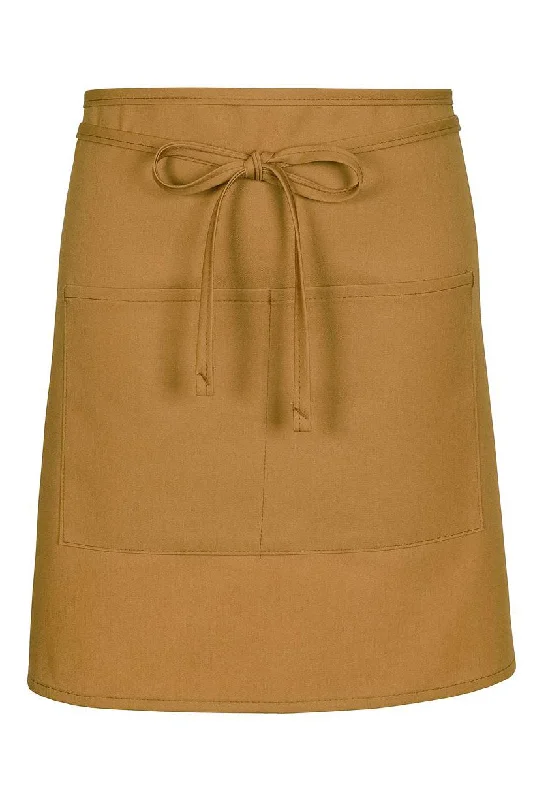 Nutmeg Half Bistro Apron (2 Pockets)