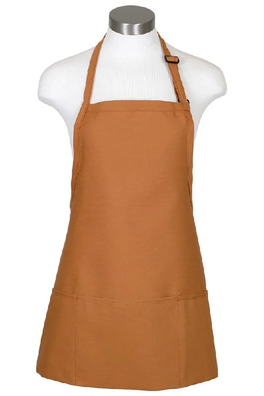 Nutmeg Bib Adjustable Apron (3 Pockets)