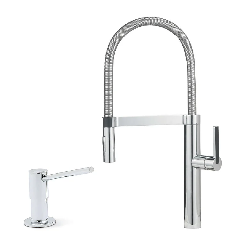 Blanco KF-441331 Culina Semi-Pro Kitchen Faucet with Soap Dispenser - 2" x 8.63" x 21.5"