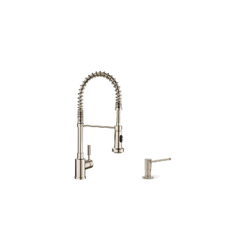 Blanco KF-441754 Meridian Semi-Pro Kitchen Faucet with Soap Dispenser - 2" x 8.38" x 19.25"