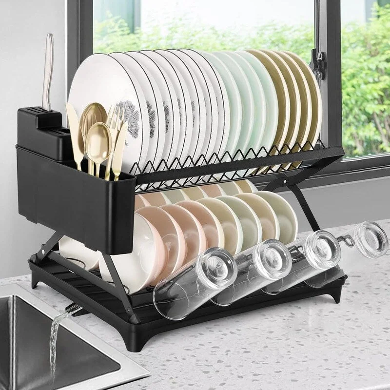 Dish Drying Rack Dish Rack for Kitchen Counter