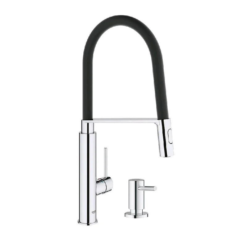 Grohe Concetto Semi-Pro Kitchen Faucet with Soap Dispenser