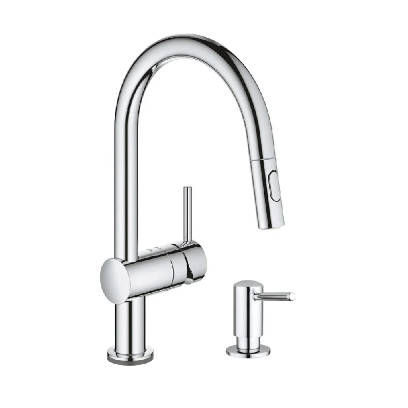 Grohe Minta Touch Kitchen Faucet with Soap Dispenser