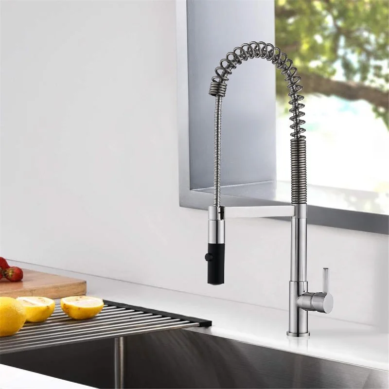 GZMR Pull Down Single Handle Kitchen Faucet