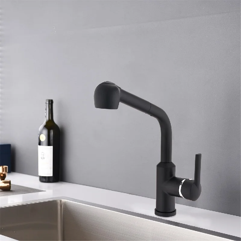 GZMR Pull Down Touch Single Handle Kitchen Faucet