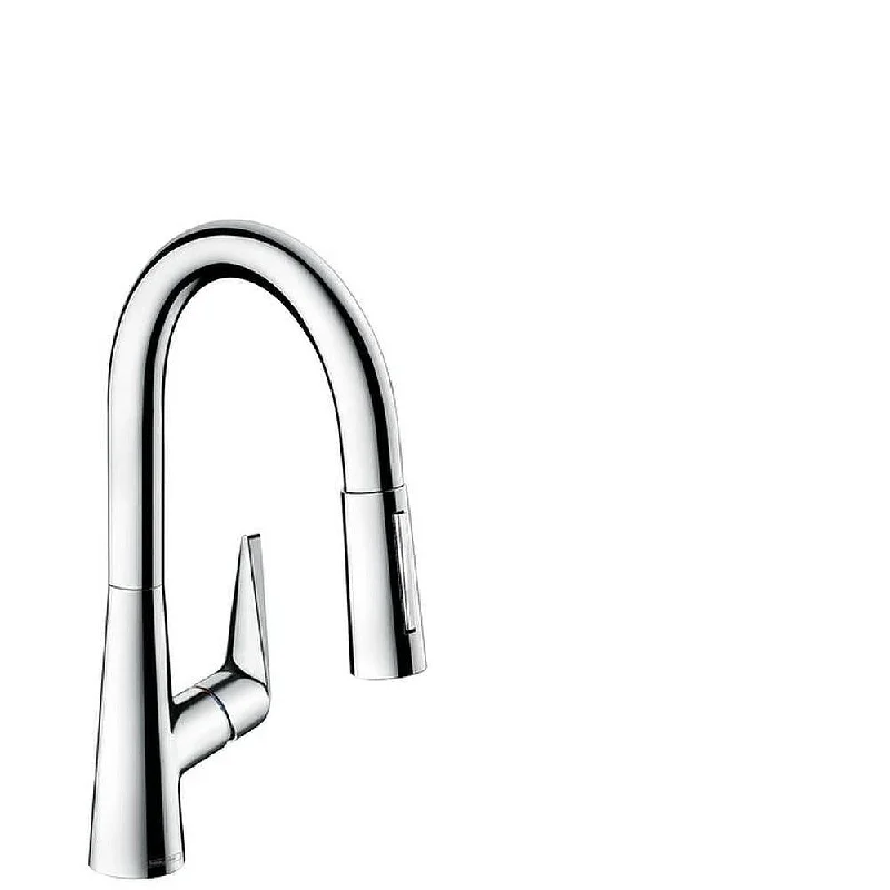 Hansgrohe Talis S Prep Kitchen Faucet, 2-Spray Pull-Down, 1.75 GPM