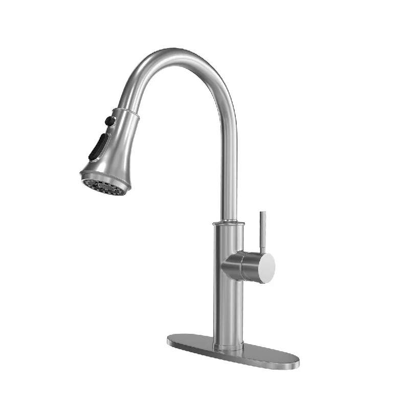 Kitchen Faucet 1.8 GPM  Kitchen Sink Faucet for Bar Laundry Kitchen Sink