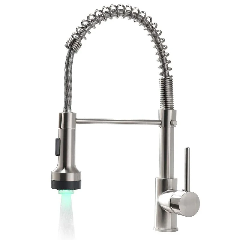 Kitchen Faucet w/ Pull Down Sprayer Single Handle Kitchen Sink Faucet