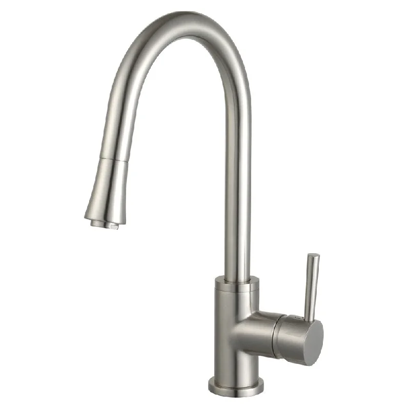 Mira 15" Single Handle Pull Down Standard Kitchen Faucet