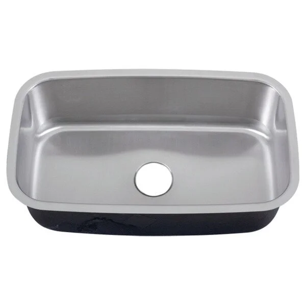 Phoenix 31.5-inch Stainless Steel 18 gauge Undermount Single Bowl Kitchen Sink - Silver