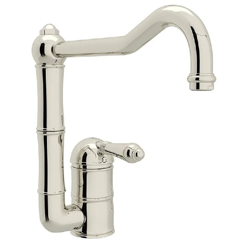 Rohl A3608LMPN-2 Italian Kitchen Acqui Kitchen Faucet With Single-Lever Handle