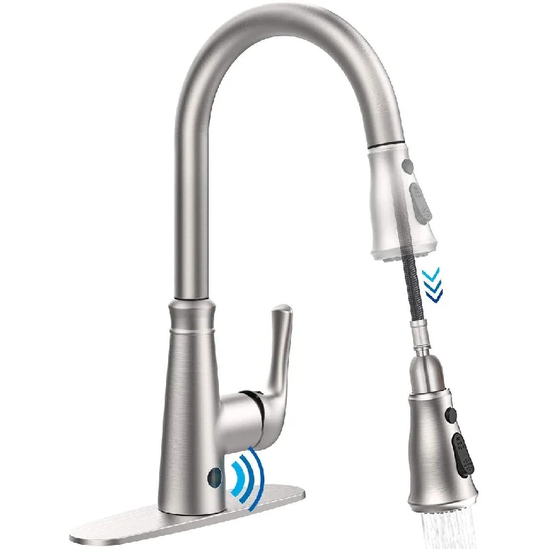 Sensor Touchless One-Handle Kitchen Faucet