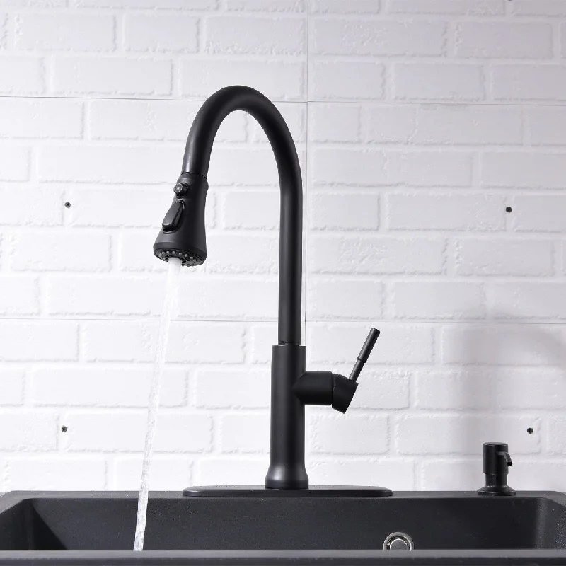 Single Handle Automatic Pull Down Touch Kitchen Faucet - 9*10.35*18.7