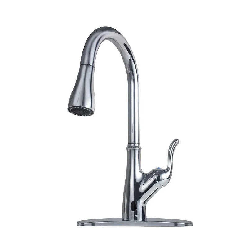 Single-Handle Kitchen Faucet with Pull Down Sprayer Touchless Faucet