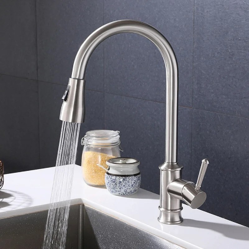 Touch Kitchen Faucets with Pull Down Sprayer Kitchen Sink Faucet