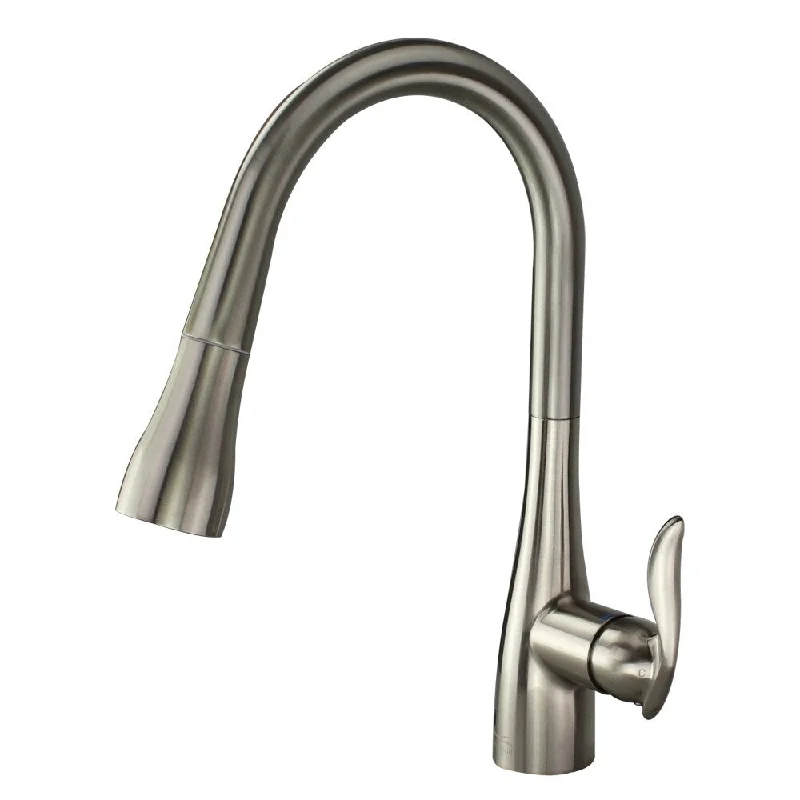 Transolid Arcata 1.8GPM Pull Down Kitchen Faucet with Single Handle - 2.16" x 9.05" x 16.34"