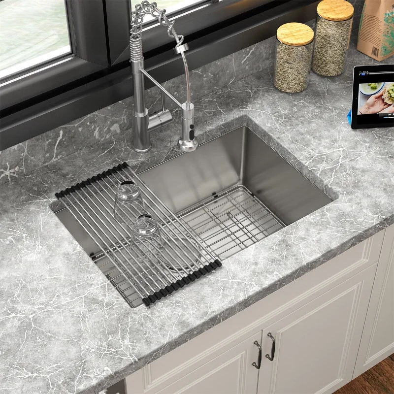 Undermount Stainless Steel Kitchen Sink 16 Gauge Kitchen Sink Basin