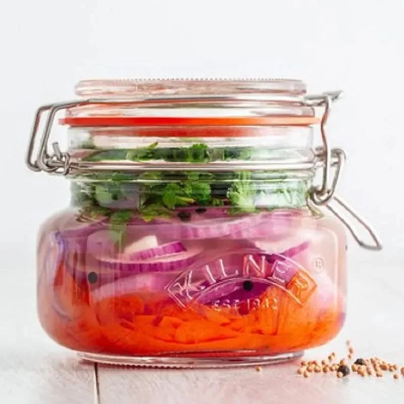 Kilner Aermando Top Square Glass Jar | 250 ml