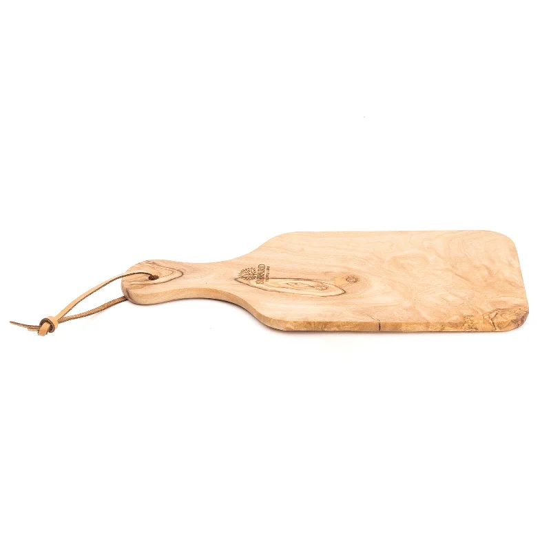 Berard Olivewood Handcrafted 10-Inch Cutting Board with Handle