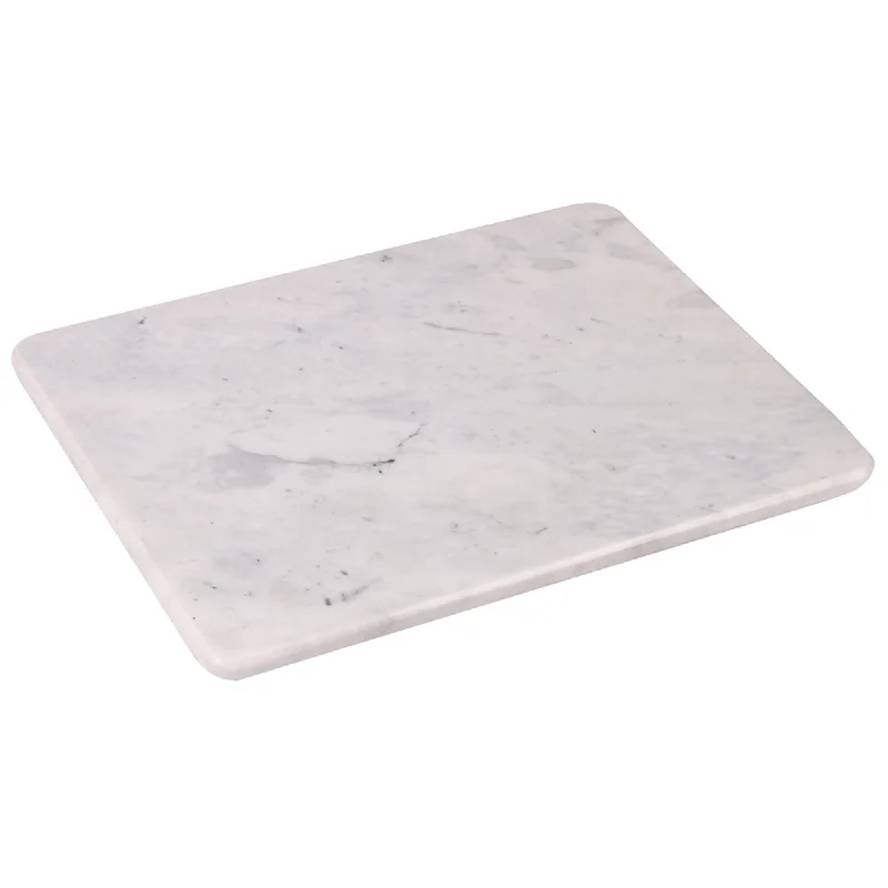 Multi-Purpose Pastry Marble Cutting Board, White