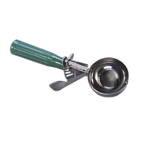 Culinary Essentials 859075 Disher, Size 12, Green, 3-1/4 oz.