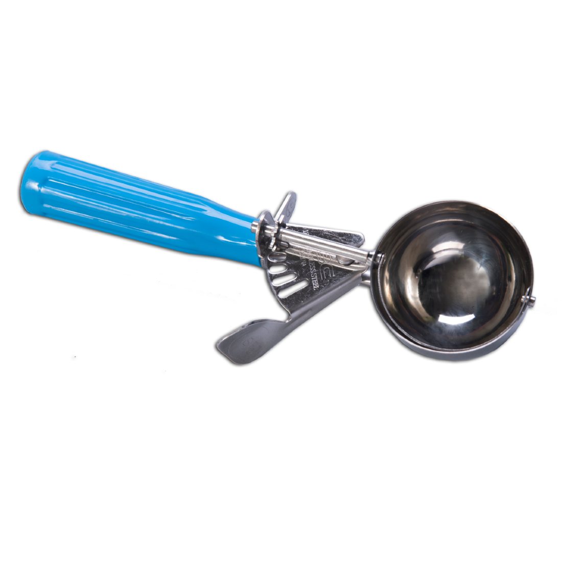 Culinary Essentials 859076 Disher, Size 16, Blue, 2-3/4 oz.