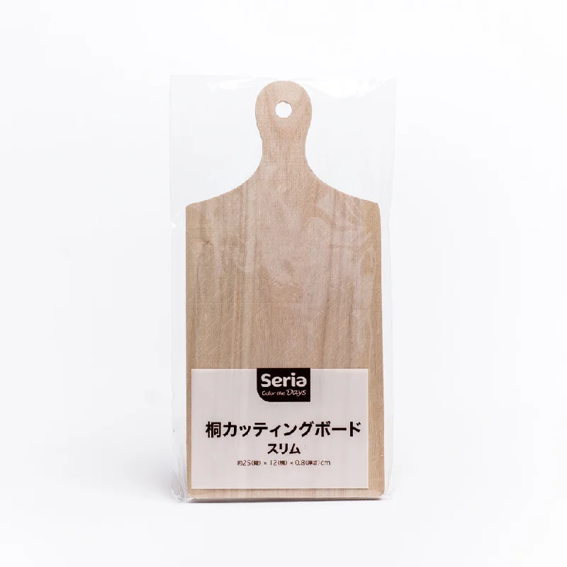 Natural Wood Cutting Board (25x12cm)