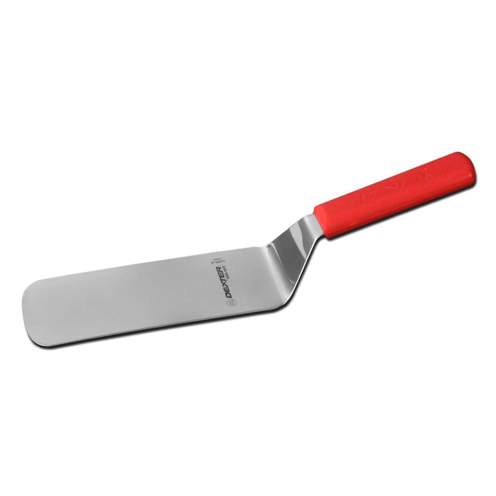 Dexter S286-8R-PCP Basics Cake Turner, Red, 8" x 3"