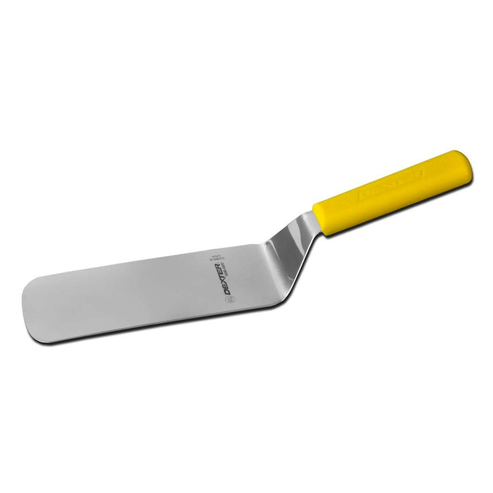 Dexter S286-8Y-PCP Basics Cake Turner, Yellow,  8" x 3"