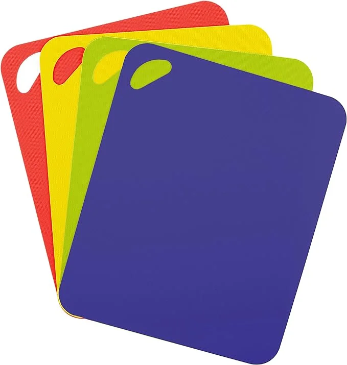 Heavy Duty Grippmat Cutting Board Set – 4 Colors, 11.5 x 14 inches, Model 6554PK