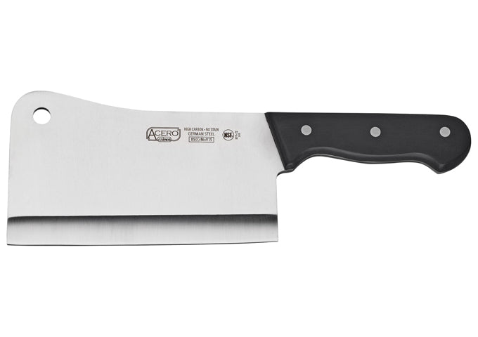 Heavy Duty NSF Stainless Steel Cleaver, 7"