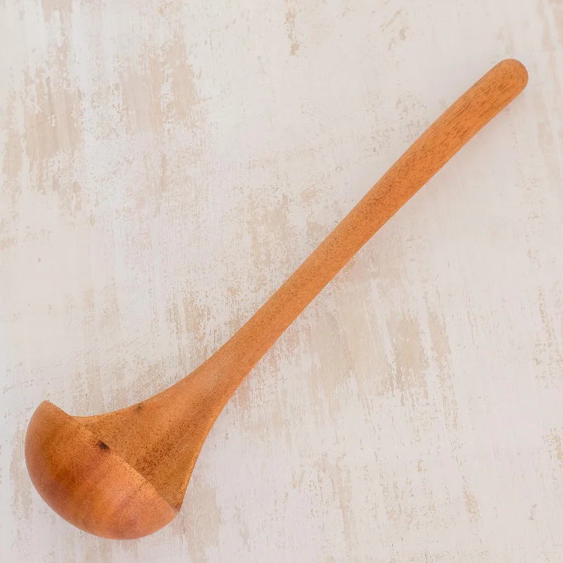 Maya Soup Central American Wood Ladle Serving Utensil