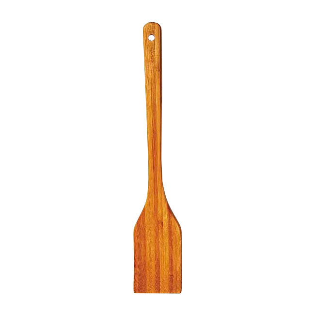 Norpro 7653 Bamboo Spatula w/ Flat Handle, 12"