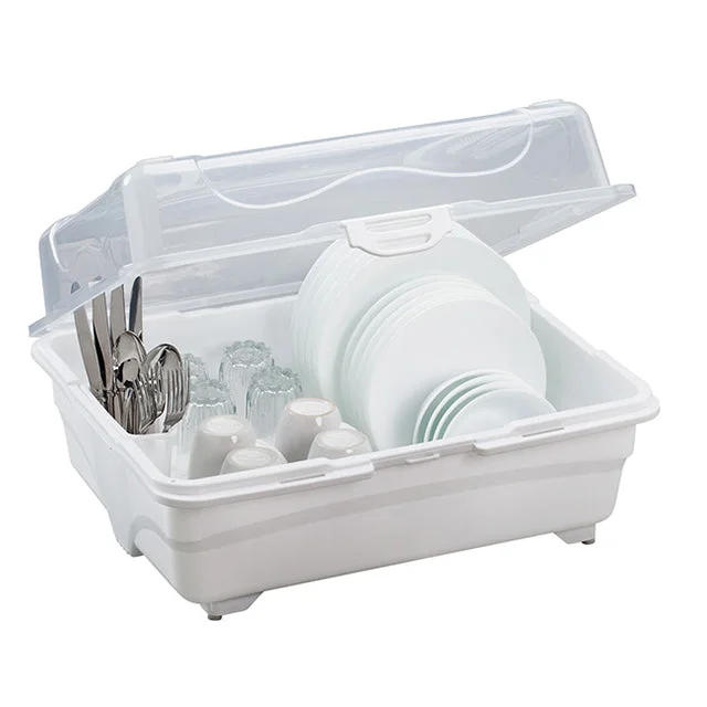 Rimax Dry & Store Dish Rack (White)