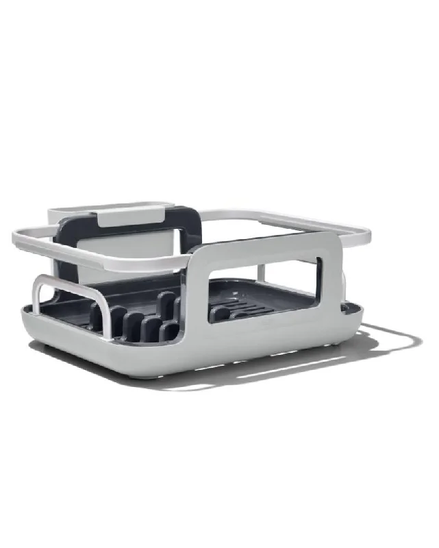 Rust-Proof Aluminum Extendable Sink Dish Rack Silver | 15 x 12 x 6 inches