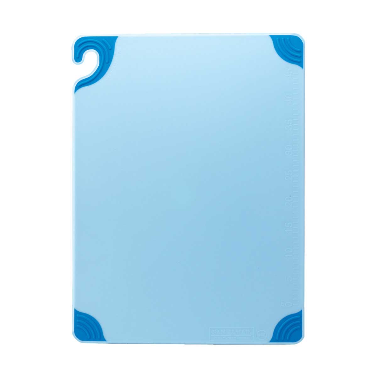 San Jamar CBG182412BL Saf-T-Grip Cutting Board, Blue, 18" x 24" x 1/2"