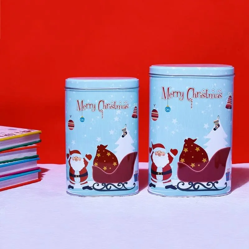 Santa's Sleigh Tall Storage Box | Set of 2