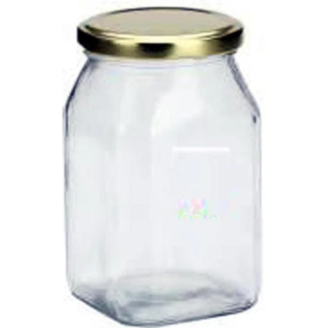 Stylish Clear Glass Cookie Jar for Kitchen and Pantry Needs | 200 ML | 3 x 4 inches