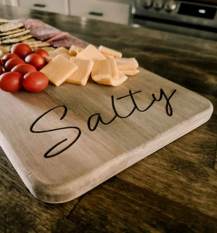 Sweet and salty cutting board