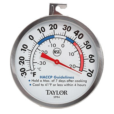 Taylor 5994 3" Thermometer for Refrigerators