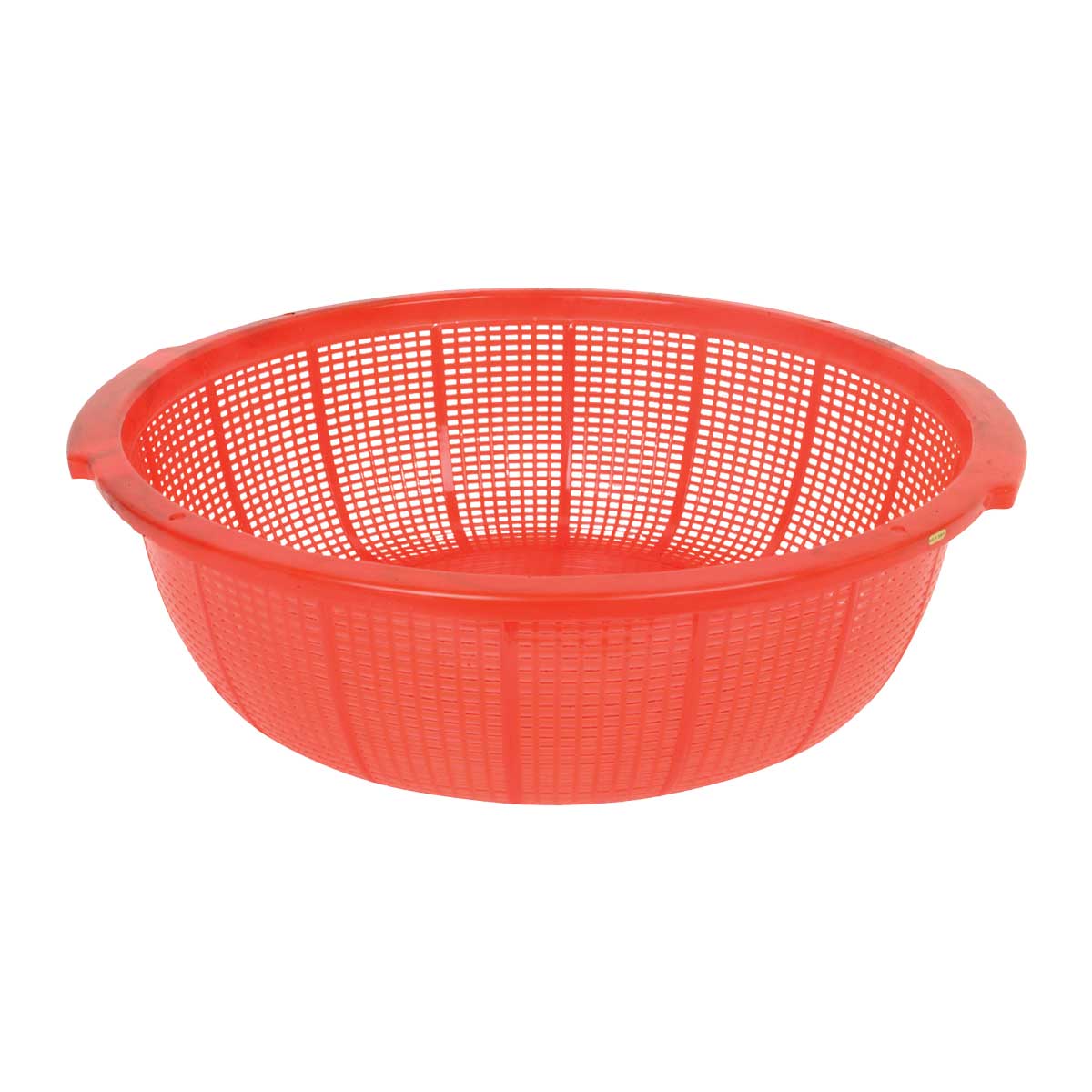 Thunder Group PLFP001 Colander w/ Handle, Red, 18-1/2"