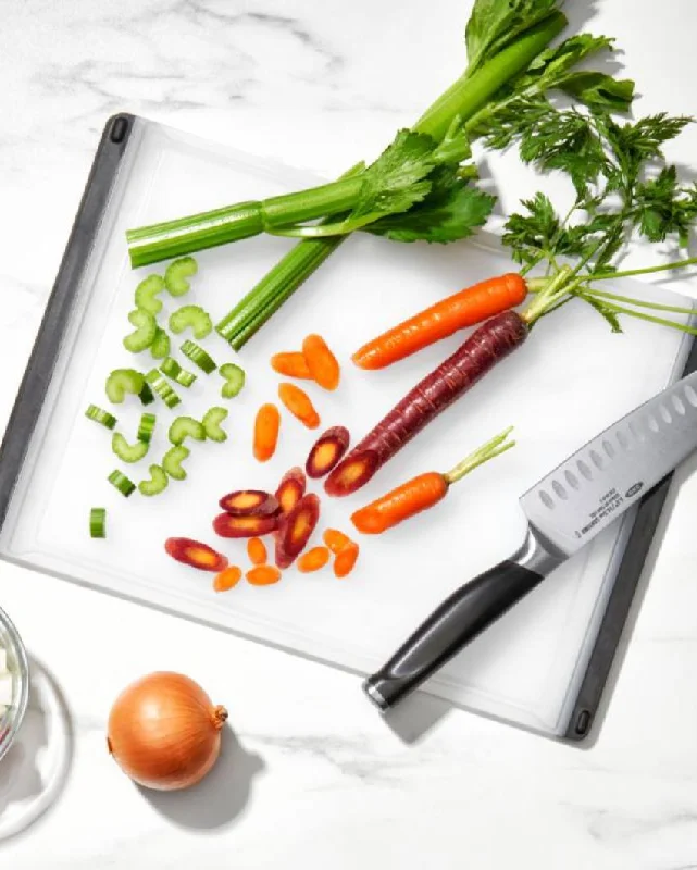 White & Black Polypropylene Everyday Chopping Board | Single