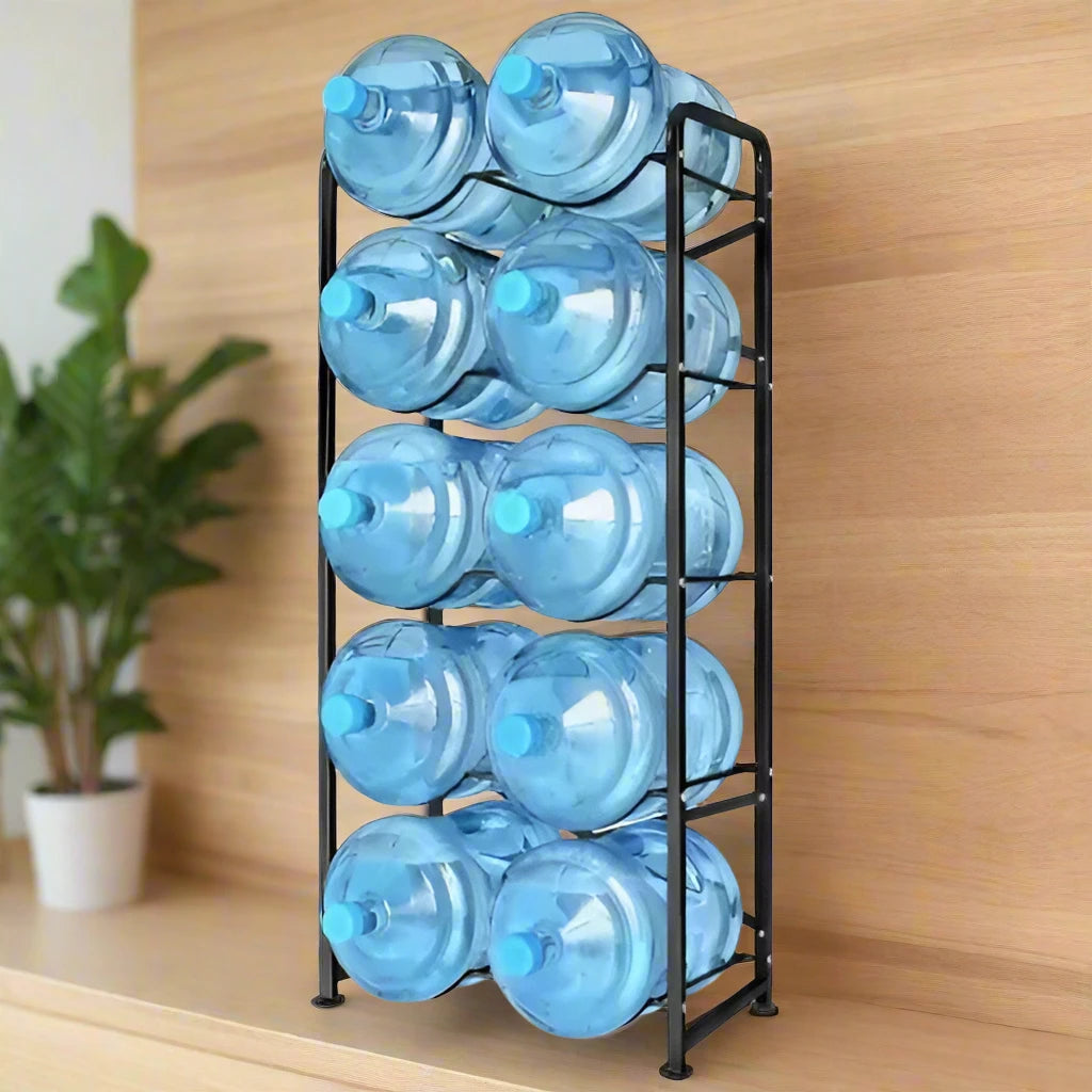 10 Slot Dispenser Bottle Rack