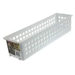 Rubbermaid Fg5580rdwht 5 Slide 'N Stack Stacking Basket